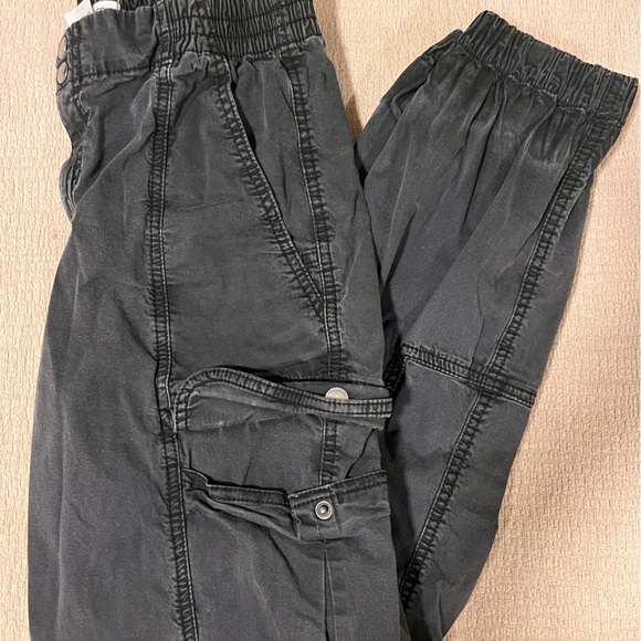 Black Cargo Pants - Picture 2 of 4